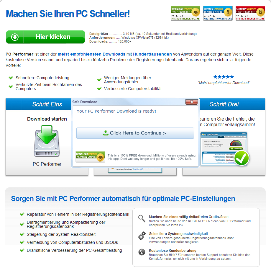 Adware_PUA_Potentially_Unwanted_Application_Germany_Rogue_Ads_PC_Performer