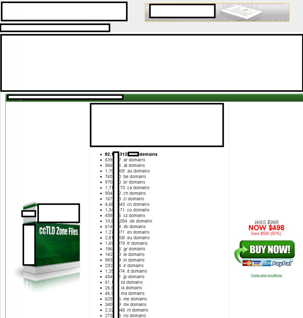 Cybercrime_Spam_SQL_Injection_Zone_Transfer_Domains_Database