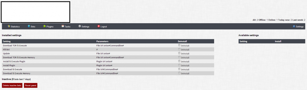 Web_Tor_Malware_Botnet_Cybercrime_Modular