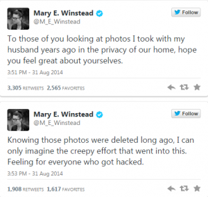 Mary Winstead Tweets