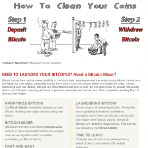 bitcoin launder