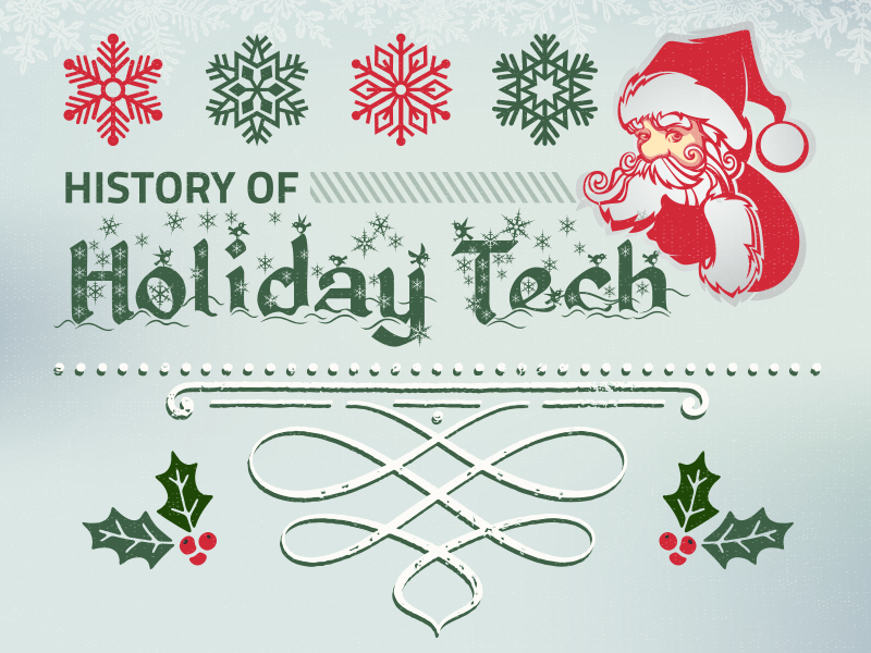 History of Holiday Tech Toys